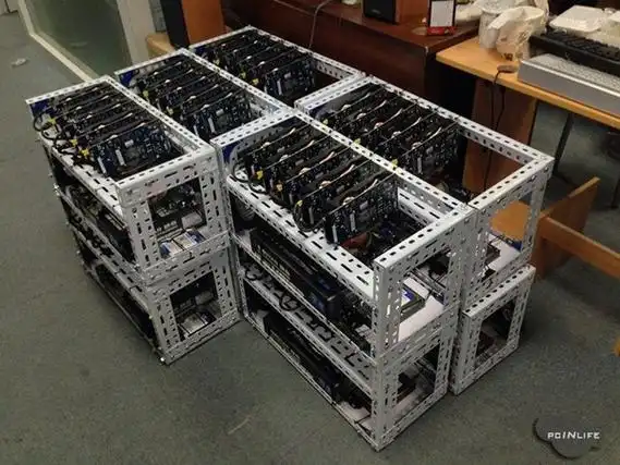 Cooling system upgrade in a mining farm