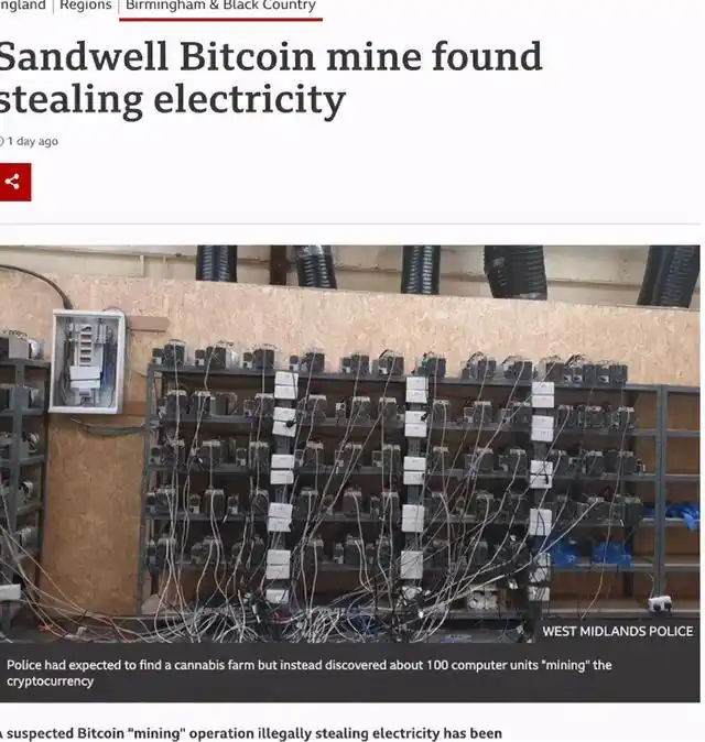 A modern mining farm powered by renewables