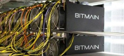 A vast Bitcoin mining farm in Norway, showcasing rows of servers and the scale of cryptocurrency operations.