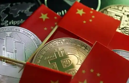 A large mining farm with rows of mining rigs